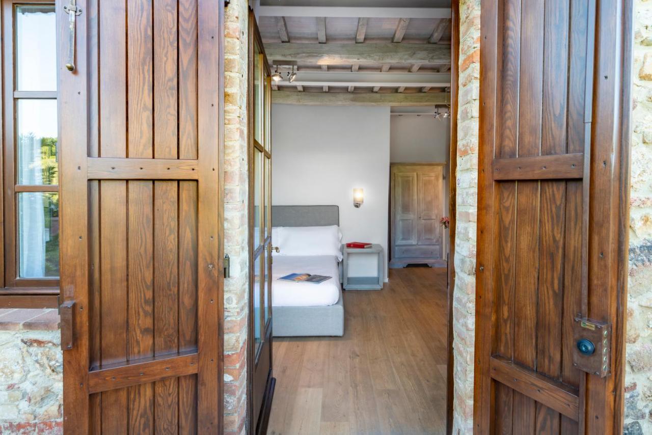 Relais Le Macine Di Stigliano Hotel Sovicille Bagian luar foto