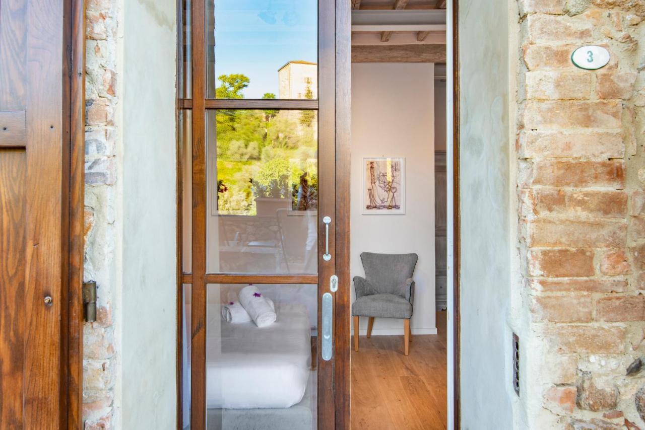 Relais Le Macine Di Stigliano Hotel Sovicille Bagian luar foto