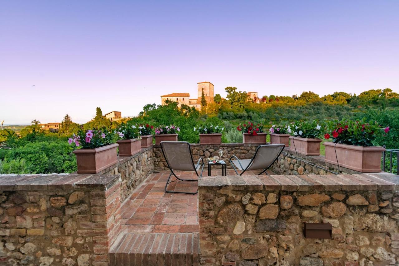Relais Le Macine Di Stigliano Hotel Sovicille Bagian luar foto