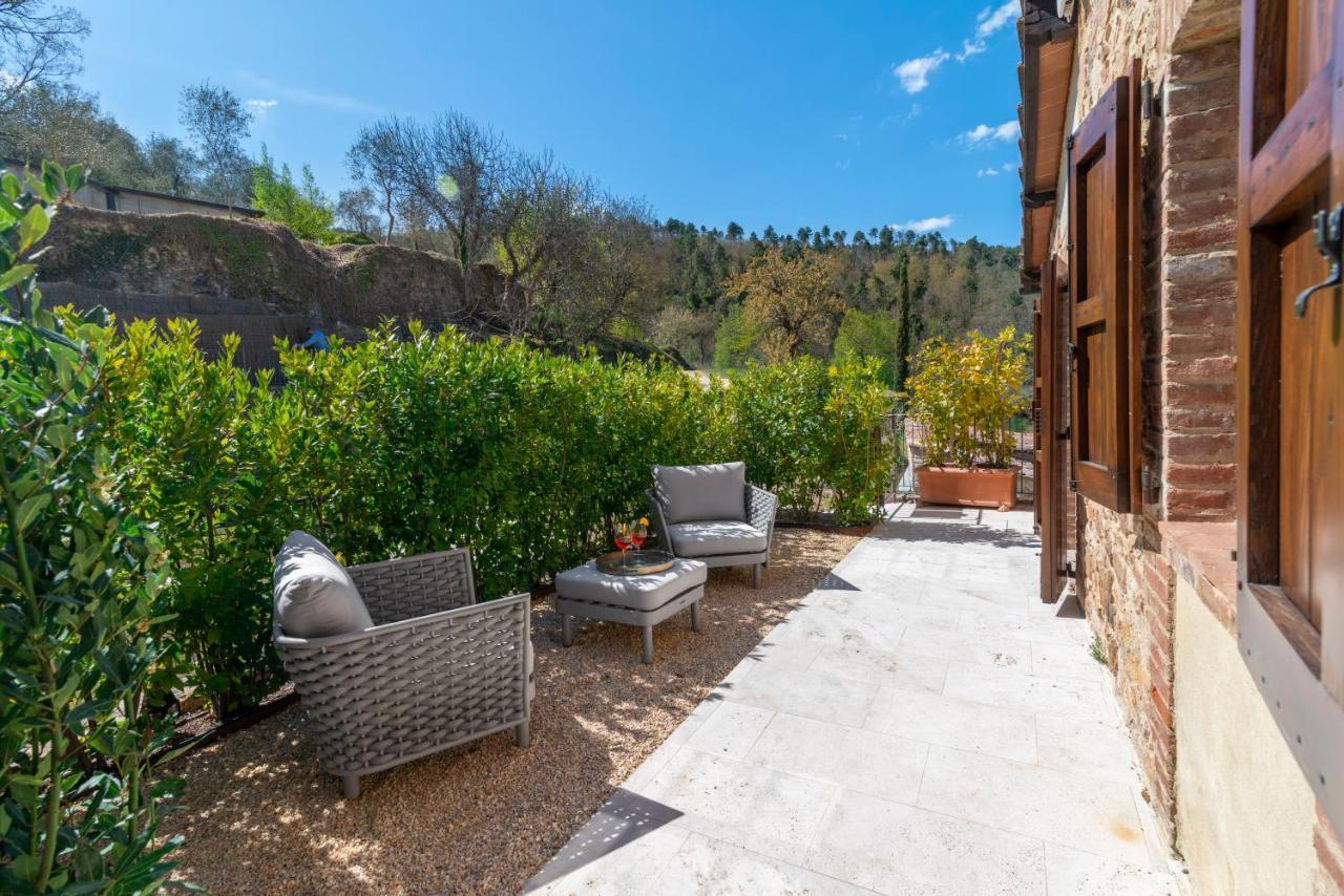 Relais Le Macine Di Stigliano Hotel Sovicille Bagian luar foto