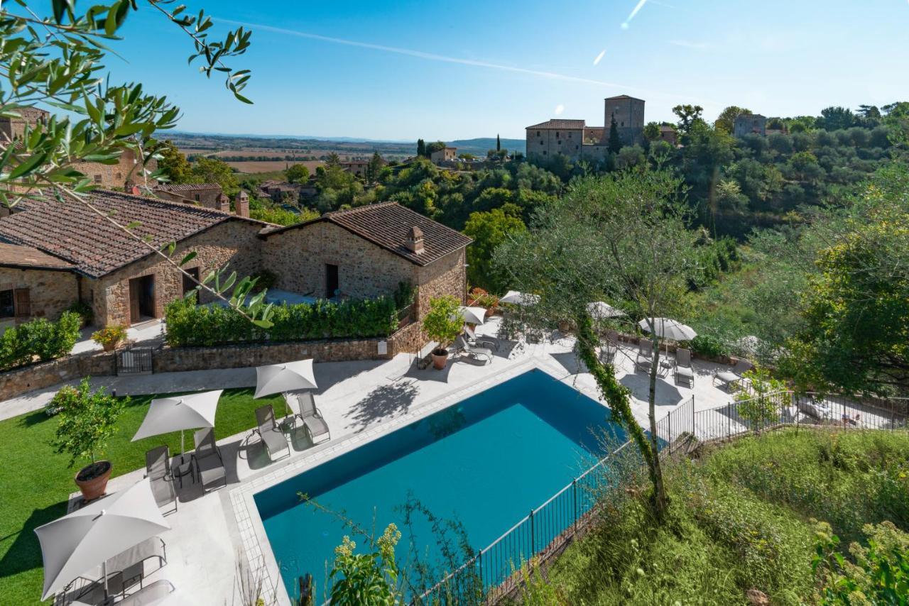 Relais Le Macine Di Stigliano Hotel Sovicille Bagian luar foto