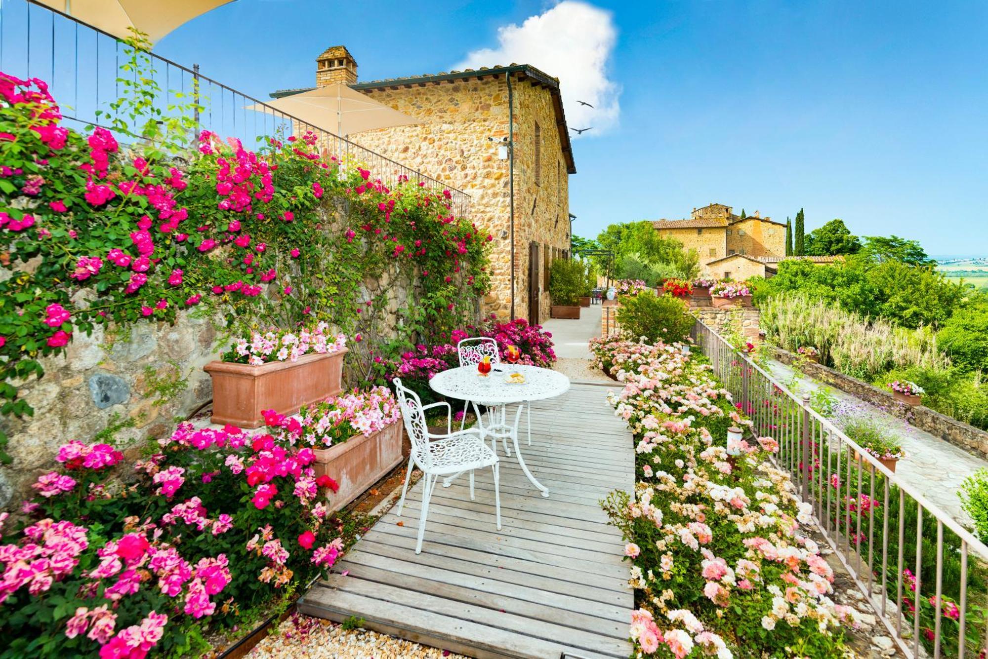 Relais Le Macine Di Stigliano Hotel Sovicille Bagian luar foto