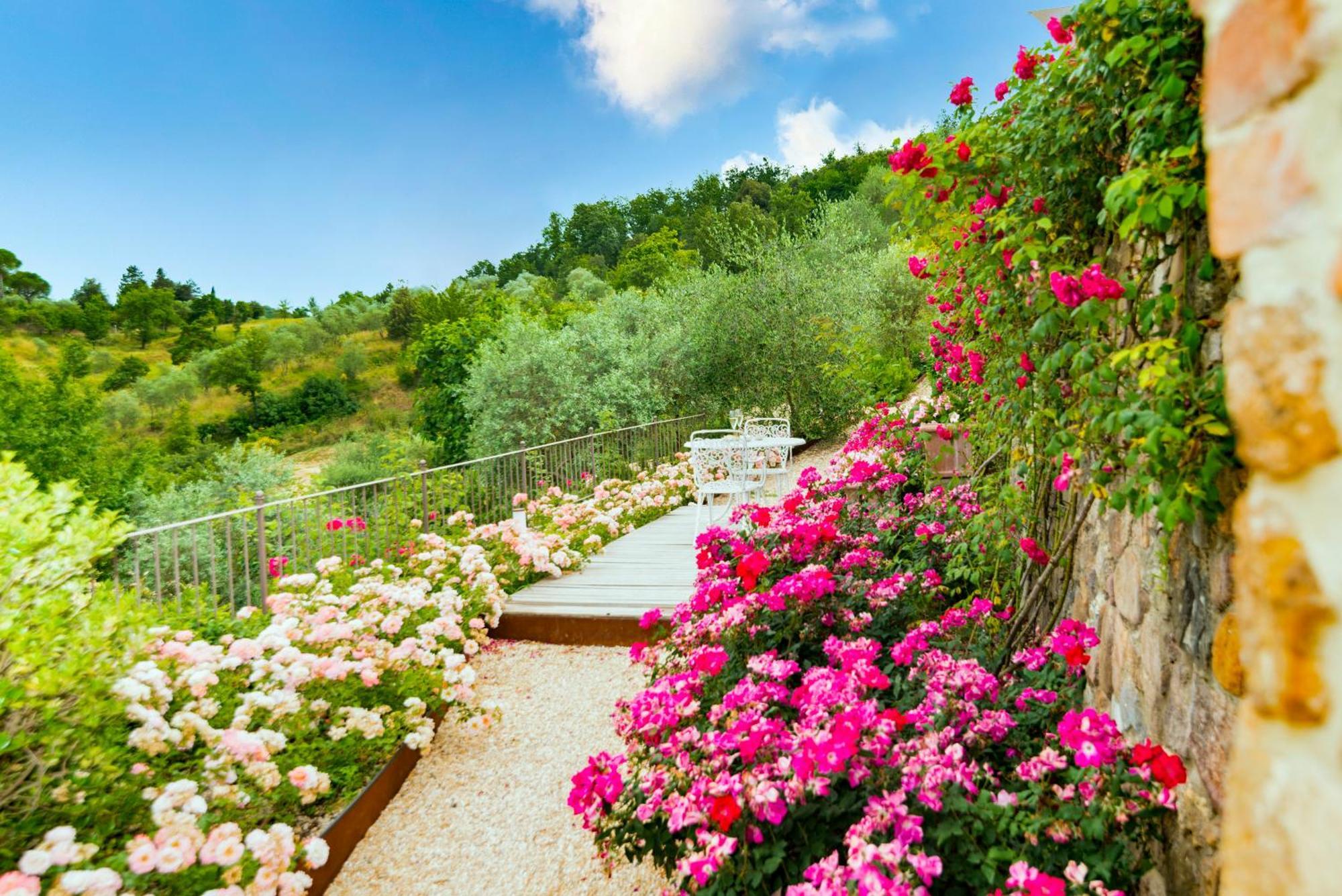 Relais Le Macine Di Stigliano Hotel Sovicille Bagian luar foto