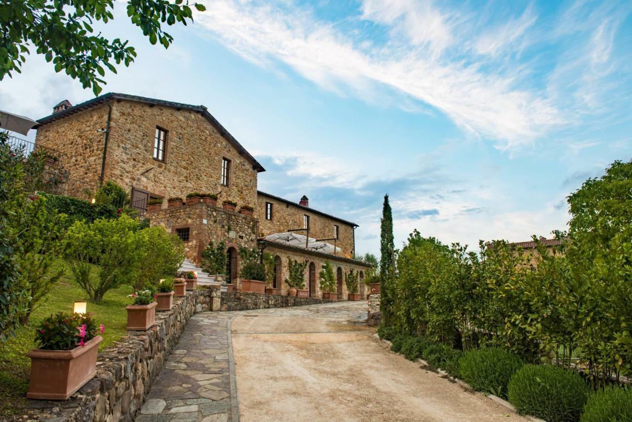 Relais Le Macine Di Stigliano Hotel Sovicille Bagian luar foto