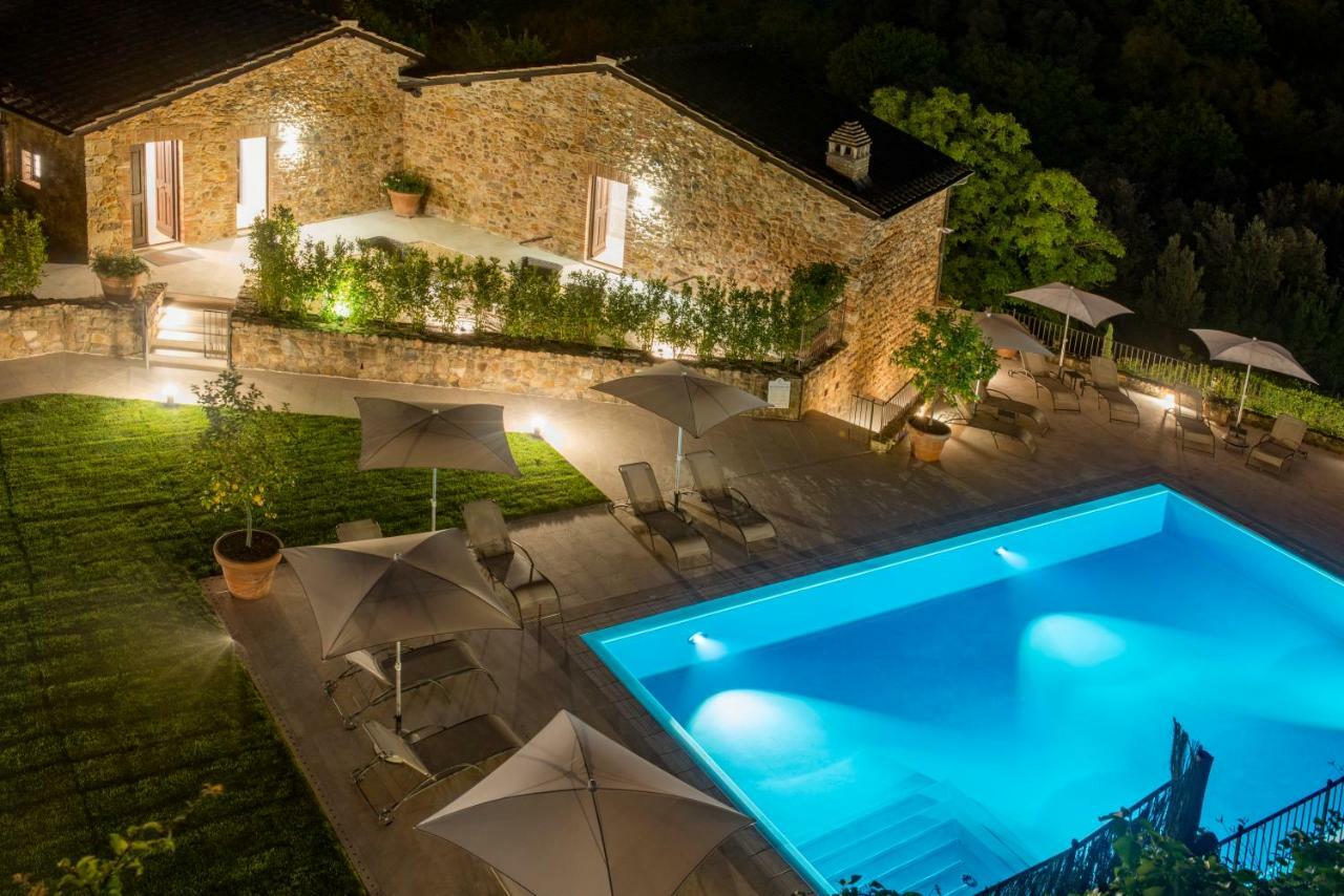 Relais Le Macine Di Stigliano Hotel Sovicille Bagian luar foto