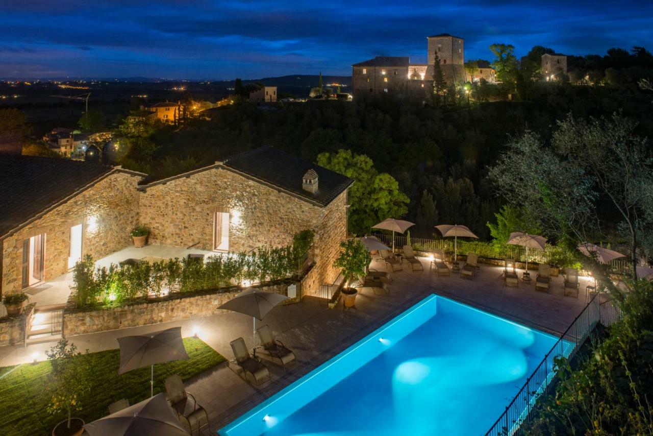 Relais Le Macine Di Stigliano Hotel Sovicille Bagian luar foto